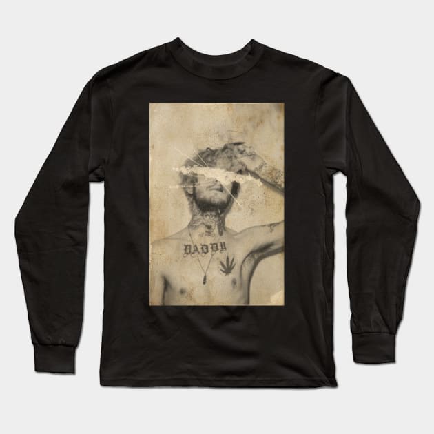 Vintage Lil Peep Long Sleeve T-Shirt by Soulphur Media